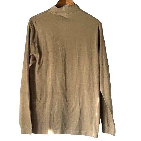 Croft & Barrow Shirt Men's Medium NWT Tan Long Sleeve Casual Soft Shirt - Picture 2 of 5